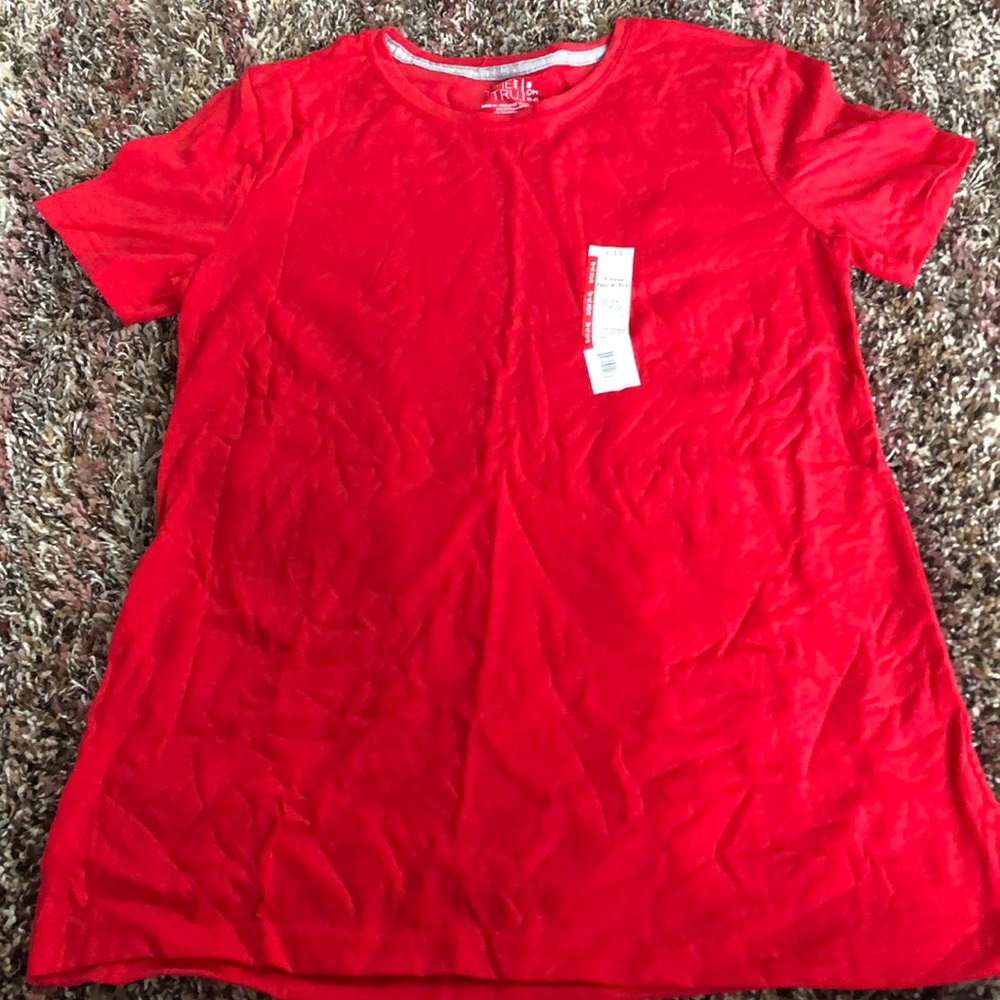 Plain Red Walmart T-Shirt